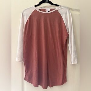 EUC LuLaRoe Randy Top L